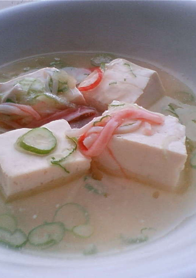 かにかまと豆腐の白だしあん-レシピのメイン写真