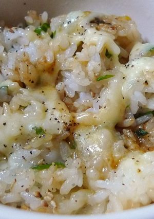 餅入り焼きチーズおにぎり-レシピのメイン写真