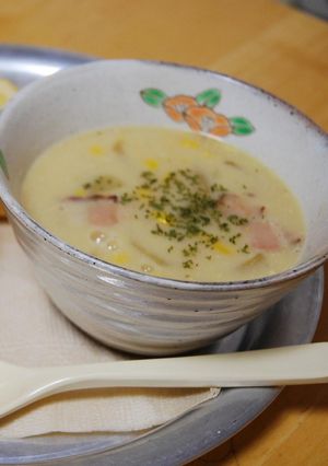 子供のころから食べていたコーンチャウダー-レシピのメイン写真