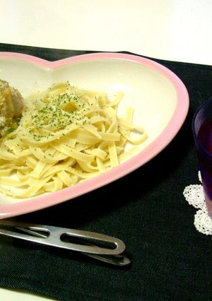 残り物とミートローフでキーマカレーパスタ-レシピのメイン写真