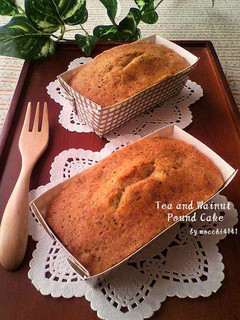 紅茶と胡桃のパウンドケーキ-レシピのメイン写真