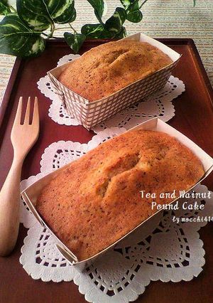 紅茶と胡桃のパウンドケーキ-レシピのメイン写真