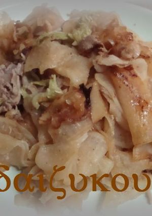 超早！大根と豚肉のヒラヒラ炒め♪-レシピのメイン写真