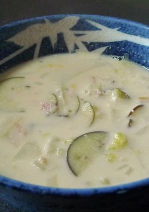 チーズ入り味噌ミルクスープ-レシピのメイン写真