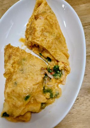 とろけるチーズのオムレツ-レシピのメイン写真