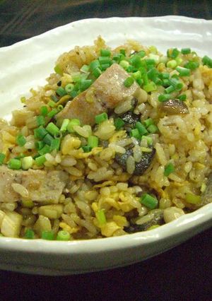 ほろにが　秋刀魚チャーハン-レシピのメイン写真