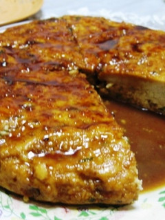 巨大つくねバーグ-レシピのメイン写真