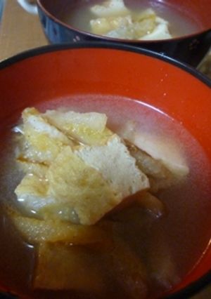 お肌すべすべ♥プゴク（厚揚げ）-レシピのメイン写真