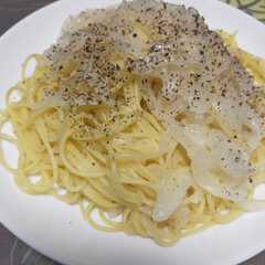 รูปของ 玉ねぎのパスタ