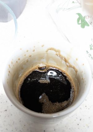 レンジで1分！粉黒糖で作る黒蜜！-レシピのメイン写真