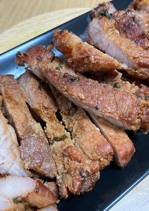 焼き豚の蒸し焼き-レシピのメイン写真