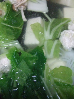 ☆お豆腐入りふわふわ鶏だんご鍋☆-レシピのメイン写真
