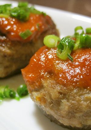 しいたけの肉詰め☆田楽風-レシピのメイン写真