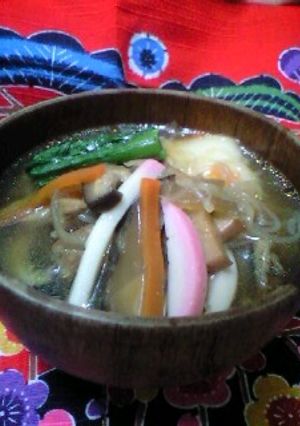 昔ながらの雑煮-レシピのメイン写真