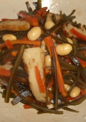 お昆布とお豆の　おそうざい-レシピのメイン写真