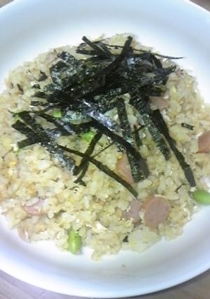ツナマヨ和風卵チャーハン-レシピのメイン写真