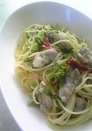 ♣牡蠣とブロッコリーのパスタ♣-レシピのメイン写真