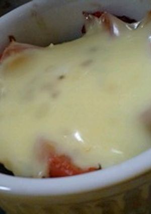 トマトとほうれん草のココット-レシピのメイン写真