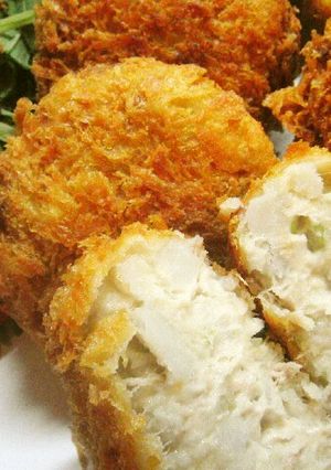 ♡サトイモのツナマヨ醤油味コロッケ♡ -レシピのメイン写真