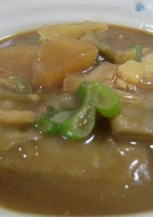 市販品で味噌煮込みうどん鍋-レシピのメイン写真