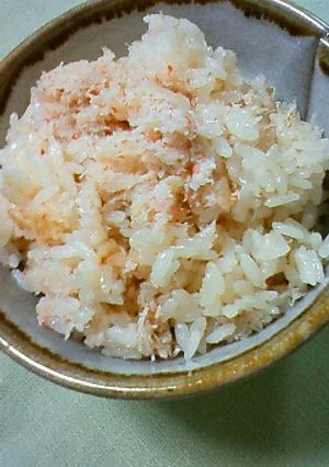 簡単カニ飯-レシピのメイン写真