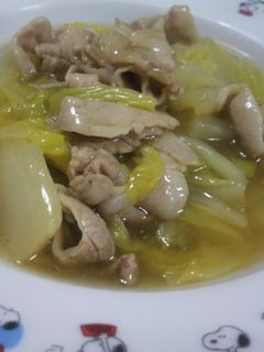 簡単!白菜と豚肉の中華風うま煮-レシピのメイン写真