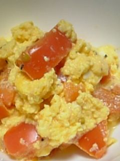 ★トマトのマヨ玉炒め★-レシピのメイン写真