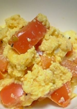 ★ﾄﾏﾄのﾏﾖ玉炒め★-レシピのメイン写真
