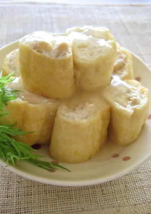 大豆づくしの信田巻き白だし煮-レシピのメイン写真