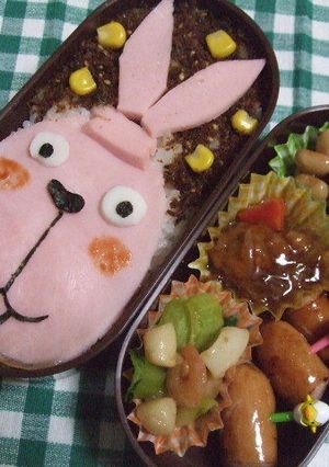 ★キャラ弁★ぷーちん弁当★-レシピのメイン写真