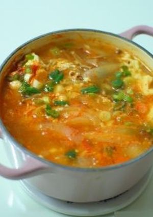conju韓国料理♪純豆腐チゲ-レシピのメイン写真