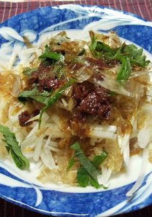 大根の梅サラダ-レシピのメイン写真