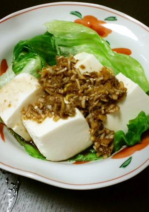 中華風！ねぎみじん温(冷)やっこ♪-レシピのメイン写真