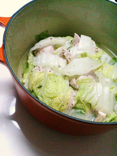 野菜っておいしい!白菜とチキンの重ね蒸し-レシピのメイン写真