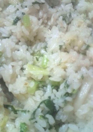 大根葉のｵｲﾏﾖﾁｬｰﾊﾝ-レシピのメイン写真