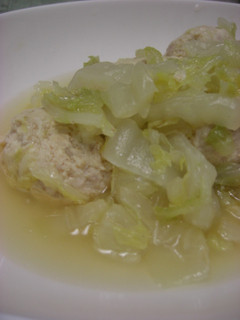 白菜と鶏団子のウマ煮@はなまるアレンジ-レシピのメイン写真