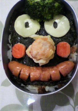 顔 ☆ キャラ弁 簡単だよ-レシピのメイン写真
