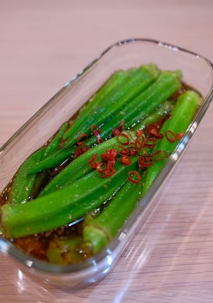 田中家のピリ辛無限オクラ漬け 常備菜-レシピのメイン写真