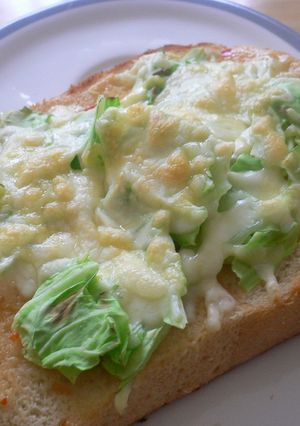 キャベチーズトースト　スイートチリマヨ味-レシピのメイン写真