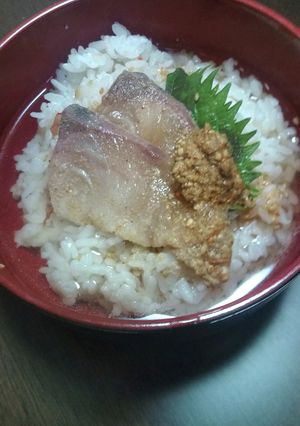 寒い日にぱぱっと豪華お茶漬け-レシピのメイン写真