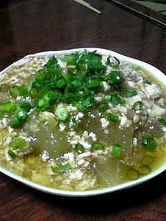 冬瓜のそぼろあんかけ-レシピのメイン写真