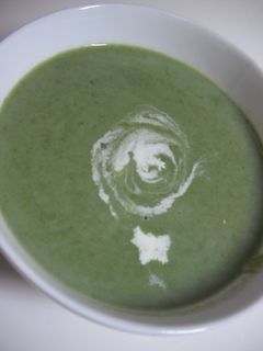 ほうれん草とさつま芋のポタージュ-レシピのメイン写真