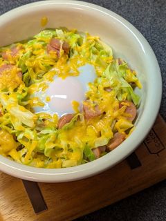キャベツとウインナーのトロトロ卵焼き-レシピのメイン写真