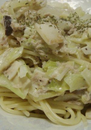 シンプル☆簡単☆あるものでランチパスタ☆-レシピのメイン写真
