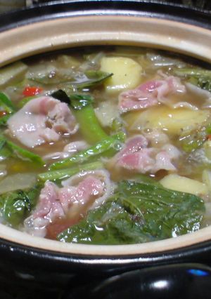 野菜たっぷり洋風なべ-レシピのメイン写真