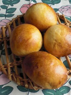 シンプルなまるパン-レシピのメイン写真