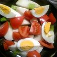 かぶとトマトのオリーブオイルサラダ
