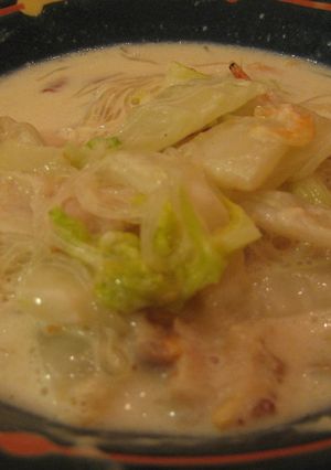 とろっと中華風♪白菜と春雨のミルク煮-レシピのメイン写真