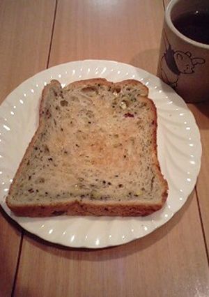 HB◆さつまいもと黒ごまのはちみつ食パン-レシピのメイン写真