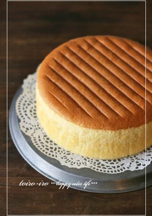 ★しっとりきめ細かなスポンジケーキ★-レシピのメイン写真